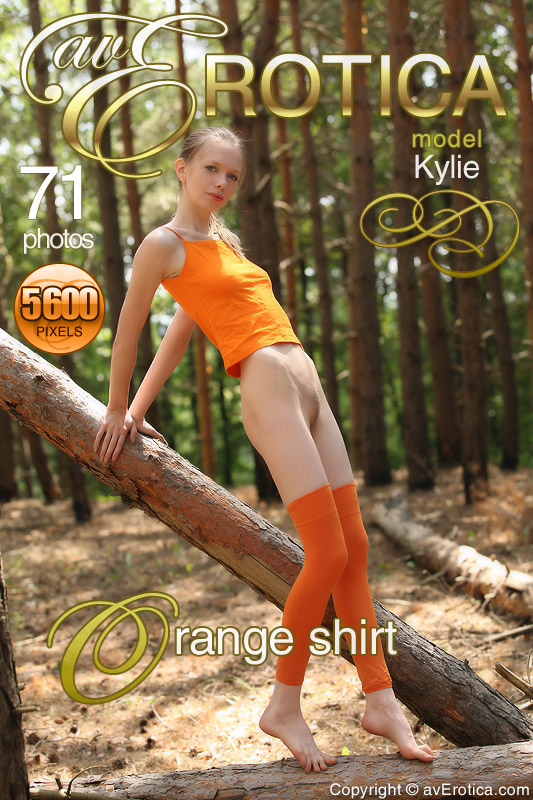Kylie in Orange shirt photo 1 of 19